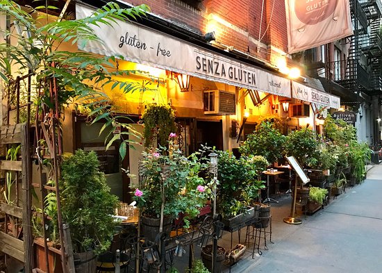 Comida libre de gluten en Nueva York